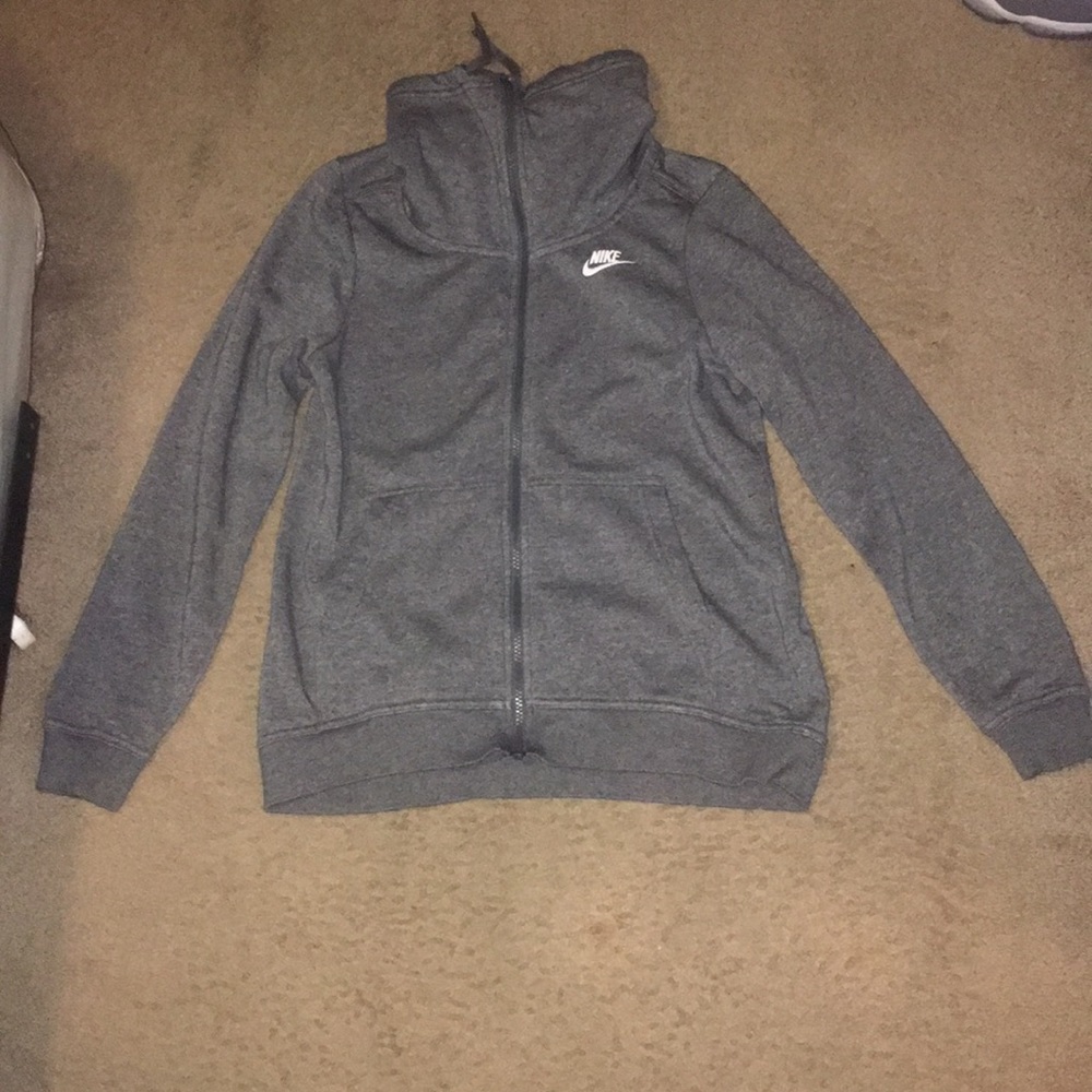 grey nike jacket